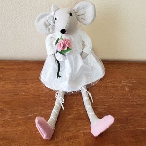 Ballerina Bride Mouse Decor - NWOT